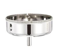 PATIKIL 3-9/16" (90mm) Diamond Hole Saw with Center Drill Bit, Glass Diamond Hole Cutters Hollow Core Drill Bits for Fiberglass, Tile, Porcelain, Ceramic