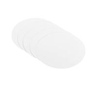 PATIKIL 3.9-inch Round Cardboard Paper, 25 Pcs Blank Disc Circles Slices for Party Decorations DIY Craft Arts Drawing Painting Writing, White