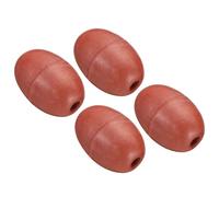 PATIKIL 3.94" x 2.36" Rope Float Buoy, 4 Pcs 190g Deep Water Floats Rope Float Buoy Great for Trail Markers Dock Floats Kayak Boats Swimming Pool, Red