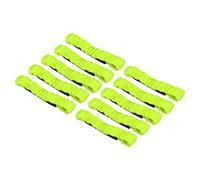 PATIKIL 3 Legged Race Bands, 10 Pack Elastic Tie for Outdoor Birthday Party Field Day Carnival Relay Game, Green