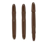 PATIKIL 3 Pack Twistable Crayons, Coloring Twist Crayon Retractable Easy to Hold Silky Washable for Coloring Books Crafts Birthday Parties Art Office Supplies, Coffee