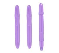PATIKIL 3 Pack Twistable Crayons, Coloring Twist Crayon Retractable Easy to Hold Silky Washable for Coloring Books Crafts Birthday Parties Art Office Supplies, Light Purple