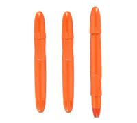 PATIKIL 3 Pack Twistable Crayons, Coloring Twist Crayon Retractable Easy to Hold Silky Washable for Coloring Books Crafts Birthday Parties Art Office Supplies, Orange