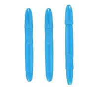 PATIKIL 3 Pack Twistable Crayons, Coloring Twist Crayon Retractable Easy to Hold Silky Washable for Coloring Books Crafts Birthday Parties Art Office Supplies, Sky Blue