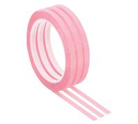 PATIKIL 3 Pack Whiteboard Tape, 7mm 1/4" Width Art Tape Dry Erase Board Pinstripe Thin Tape for Graphic Chart Grid Drafting Electrical Marking, Pink