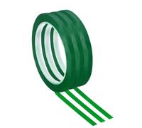 PATIKIL 3 Pack Whiteboard Tape, 7mm 1/4" Width Art Tape Dry Erase Board Pinstripe Thin Tape for Graphic Chart Grid Drafting Electrical Marking, Green