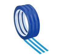 PATIKIL 3 Pack Whiteboard Tape, 7mm 1/4" Width Art Tape Dry Erase Board Pinstripe Thin Tape for Graphic Chart Grid Drafting Electrical Marking, Blue