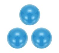 PATIKIL 3 Pcs Arcade Joystick Ball Top - 35mm M6 Rocker Round Head Handle Threaded Balltop Knob Arcade Game DIY Parts Replacement for Console Controllers/Joystick, Blue