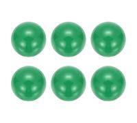 PATIKIL 3 Pcs Arcade Joystick Ball Top - 35mm M6 Rocker Round Head Handle Threaded Balltop Knob Arcade Game DIY Parts Replacement for Console Controllers/Joystick, Green