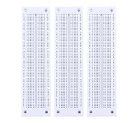 PATIKIL 3 Pcs Breadboard, Solderless Breadboard Large Breadboard 700 Tie Points Prototype PCB Bread Board Electronics Kit Plates