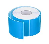 PATIKIL 3 x 5 Inch Rectangle Inventory Color Coding Labels 1 Roll, Square Self-Adhesive Inventory Label Stickers for Office Home Organization Name Tags, 500 Per Roll, Blue
