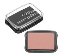 PATIKIL 3"x2" Large Stamp Pad, 2Pcs Washable Craft Ink Pad for Rubber Stamp Card Making Stamping Scrapbook Fingerprint Handprint, Rose Red/Black