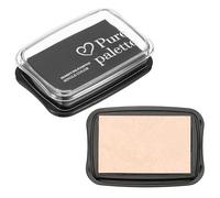 PATIKIL 3"x2" Large Stamp Pad, 2Pcs Washable Craft Ink Pad for Rubber Stamp Card Making Stamping Scrapbook Fingerprint Handprint, Yellow/Black