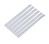 PATIKIL 30 Inch Silicone Stove Gap Covers, 6 Pcs Heat Resistant Kitchen Stove Gap Fillers for Ovens Stovetop Counter Washer Dryer, Gray