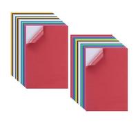 PATIKIL 30 Pack EVA Foam Sheets, 12" x 8" A4 2mm Thick Colorful Foam Sheets Crafts Foam Paper with Self Adhesive for Craft Classroom Bulletin Board Decor Scrapbooking