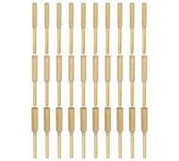 PATIKIL 30 Pcs Diamond Chainsaw Sharpener 3 Sizes High Hardness Sharpening Stone Polishing Chainsaw Sharpening Kit Grinding File Tool, Gold(5/32", 3/16", 7/32")