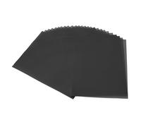 PATIKIL 30 Sheets Vellum Paper 8.5x11inches, Printable Translucent Paper 100GSM Colored for Invitations Laser Inkjet Printing Card Making Crafting Wedding Tracing, Black