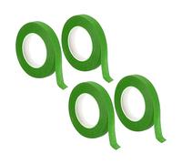 PATIKIL 30 Yard Floral Tapes, 4 Roll Florist Tape Crepe Paper Flowers Bouquets Tapes Waterproof for Bouquet Stem Wrapping, Light Green (27 Meters)