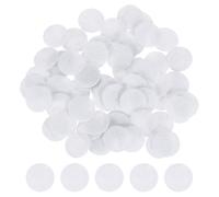 PATIKIL 300 PCS Round Felt Circles for Craft, 15mm / 0.59 Inch Non-Woven Felt Fabric Circle for DIY Sewing Handcraft Cut Projects Craft Finishing,White