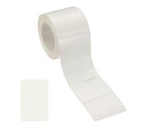 PATIKIL 300 Pcs Thermal Labels, 1.2x0.8 Square Thermal Printer Labels Stickers Self Adhesive Tags Paper 1 Roll Small Waterproof for Printer Small Business Name Tag Barcode, White