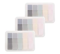 PATIKIL 300 Pcs Transparent Sticky Notes Tabs, Pull Up Index Tabs with Case, Page Makers Book Flags Sticky Label Stickers for Classifying Files Notebook Office, Color Set4