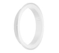 PATIKIL 300mm to 250mm Duct Reducer, 1Pcs ABS Air Duct Adapter HAVC Pipe Connector Dryer Vent Adapter Increaser Reducer for Inline Ventilation System, White