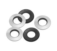 PATIKIL 304 Stainless Steel EPDM Bonded Sealing Washers, 10 Pieces 3/8"x25/32" Neoprene Rubber Washers Bonded Sealing Gaskets for Marine Roof Bolt Supply