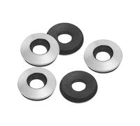 PATIKIL 304 Stainless Steel EPDM Bonded Sealing Washers, 80 Pieces 7/32"x1/2" Neoprene Rubber Washers Bonded Sealing Gasket for Marine Roof Bolt Supply (#12)