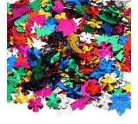 PATIKIL 30Gram Sequins for Crafts, 1Pack Colored Sequin and Spangles Craft Supplies for DIY Making Clothes Nails Greeting Card Scrapbook Decoration, Flowers Style
