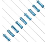 PATIKIL 30K Ohm Resistor, 50Pcs 2W Metal Film Fixed Resistor Kit 1% Tolerance Multiple Values of Resistance Optional for DIY Electronics Projects Computer TV Circuit Board