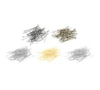 PATIKIL 30mm Open Eye Pins, 500Pcs 21 Gauge Metal Head Needles Pin for Jewelry Making Findings Earring Necklace Bracelet DIY Crafts, Multicolored