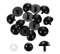 PATIKIL 30mm Safety Eyes, 40 Pcs Plastic Craft Eyes with Protective Film Safety Eyes with Washers for Stuffed Animals Crochet Toys Dolls DIY Craft Making, Black