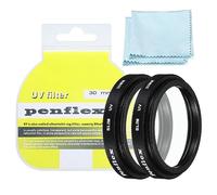 PATIKIL 30mm UV Filter, 2 PCS UV Protection Filter SLIM UV Camera Lens Filter Aluminum Optical Camera Accessory Crystal Clear Pics for 30mm Camera Lens Filter Photography Picture