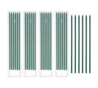 PATIKIL 30Pcs 2.8mm Carpenter Pencil Lead Refills, Solid Dry Pencil Refills Break Resistant Lead Refill for Mechanical Carpenter Construction Pencils Art Drafting, Green