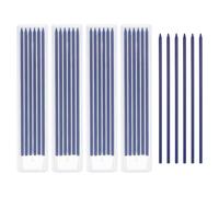 PATIKIL 30Pcs 2.8mm Carpenter Pencil Lead Refills, Solid Dry Pencil Refills Break Resistant Lead Refill for Mechanical Carpenter Construction Pencils Art Drafting, Blue