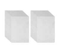 PATIKIL 30Sheets Silver EVA Glitter Foam Sheet 11.8 x 7.9 Inch 2mm Thick Sparkle Craft Foam Sheet for Crafts DIY Project
