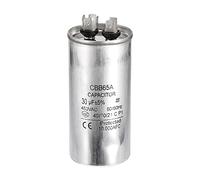 PATIKIL 30uF 30MDF 450V AC Fan Start Capacitor, CBB65 Circular Run Capacitor for AC Motor Run Air Conditioner Cool Heat Pump Condenser Straight