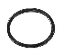 PATIKIL 32.8ft x 0.04"(1mm) 304 Stainless Steel Wire, Coated Covered Cable Picture Hanging String Rope for Photo Frame Artwork Mirror Railing Decoration