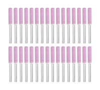 PATIKIL 32 Pcs Diamond Chainsaw Sharpening Kit 5/32 Inch Pink (4mm) High Hardness Sharpening Stone Polishing Grinding File Tool for Chain Saw Stone Jewelry Wood