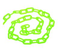 PATIKIL 33ft Plastic Barrier Chain, Safety Barrier Chain Plastic Chain Links Crowd Control Barrier for Fence Gate Garden Construction Driveway Elevator Parking Lot, Green