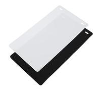 PATIKIL 33x16" EVA Backdrop, 2 Pack White/Black Soft Photo Background for Light Box Small Products Photography Studio