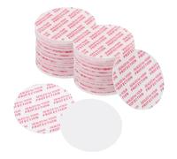 PATIKIL 35mm/1.37inch Foam Lid Liner, 300Pcs PS Foam Resistant Tamper Pressure Sensitive Seal for Bottle Cap Liners Seals, White Red