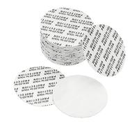 PATIKIL 35mm/1.38" Foam Lid Liner, 200Pack Adhesive PS Foam Lid Liner Pressure Sensitive Seal Cap Liners Resistant Tamper for Plastic Glass Jar Bottle Cap Seals