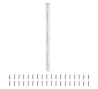 PATIKIL 35x2 Inch Piano Hinge, 1 Pack 304 Stainless Steel Continuous Hinge with Holes for Piano Gate Door Wooden Storage Box Cabinet Boat, Silver Tone