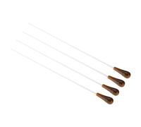 PATIKIL 38cm/15Inch Music Conductor Baton,4Pcs Orchestra Baton Resin Handle for Singing Leader Music Director Yellow