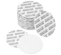 PATIKIL 38mm/1.5" Foam Lid Liner, 80Pcs Adhesive Round PS Pressure Sensitive Seals, Cap Liners Resistant Tamper for Plastic Glass Jar Bottle Cap Canning Vials Seals