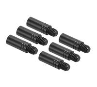 PATIKIL 3g Copper Dart Weight Add Accentuator 6 Pcs 14mm Length 2BA Thread Darts Weight Adjuster Dart Accessories Black