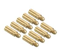 PATIKIL 3g Copper Dart Weight Add Accentuator 9 Pcs 14mm Length 2BA Thread Darts Weight Adjuster Dart Accessories Gold