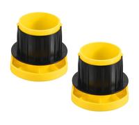 PATIKIL 3inch Shrink Wrap Handle, 1 Pair Stretch Wrap Dispenser with Stop Button Stretch Film Dispenser Plastic Hand for Furniture Wrapping Moving Packing