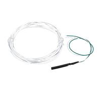 PATIKIL 3mm 3.0m PMMA Side Glow Fiber Optic Cable Kit, with LED Illuminator 12V 0.1W Testing Light Source Decoration for Home DIY Lighting